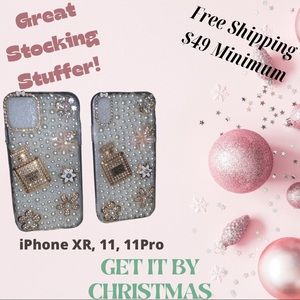 Embellished iPhone Phonecase XR, 11, 11 Pro